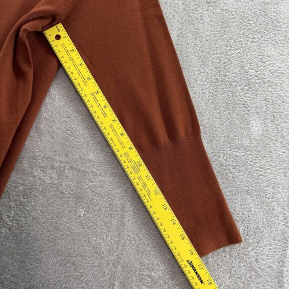 Joseph Ribkoff Sweater Womens XL Cinnamon Rib Knit Tunic Mock Neck Long Sleeve - Picture 11 of 11